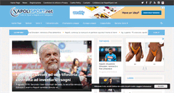 Desktop Screenshot of napolisport.net